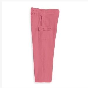 NWT Bella Bliss Lulu Pants in Mesa Rose Pink Corduroy Bow Pockets Size 7